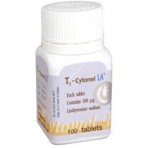 T3 - Cytomel (Liothyronine) 100 mcg/tab. (100 tabs)