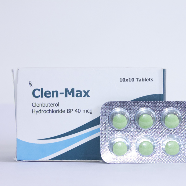 Clen-Max (Clenbuterol) 40mcg (100 pills)