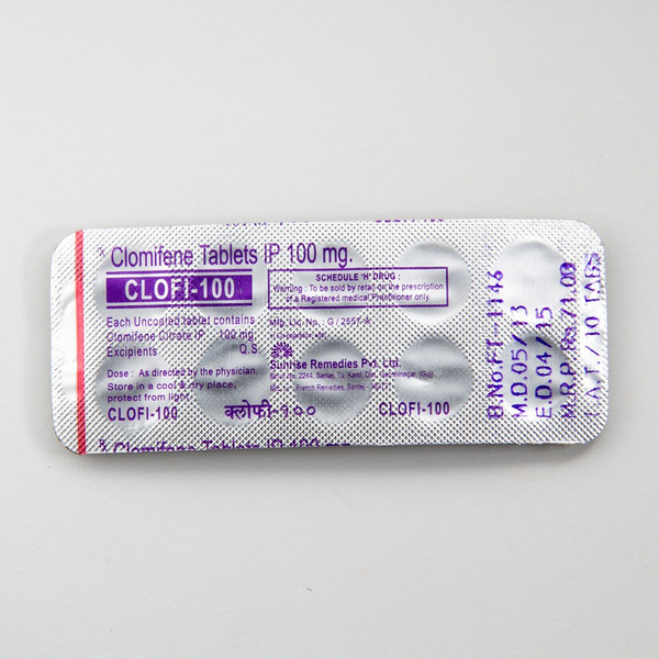 Clomid (Clomiphene Citrate) 100mg (50 tablets)