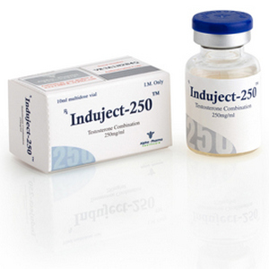 Induject-250 (Sustanon Testosterone Combination) 250mg/ml vial