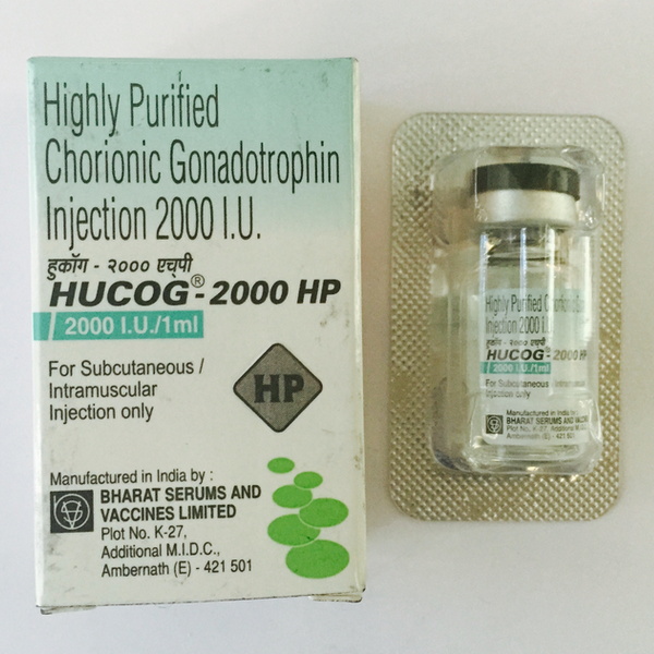 Human Chorionic Goandotrophin (HCG) 2000 IU
