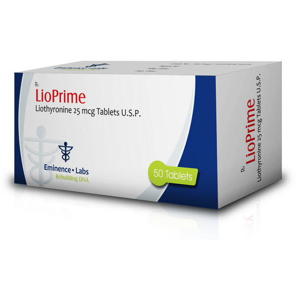 Lioprime (T3 Liothyronine aka Cytomel) 25 mcg (250 tablets)