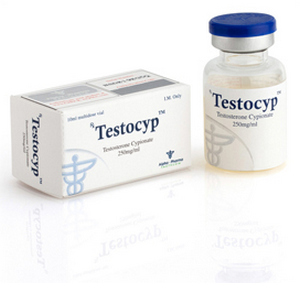 Testocyp  (Testosterone Cypionate 250 mg/amp. by Alpha Pharma) vial