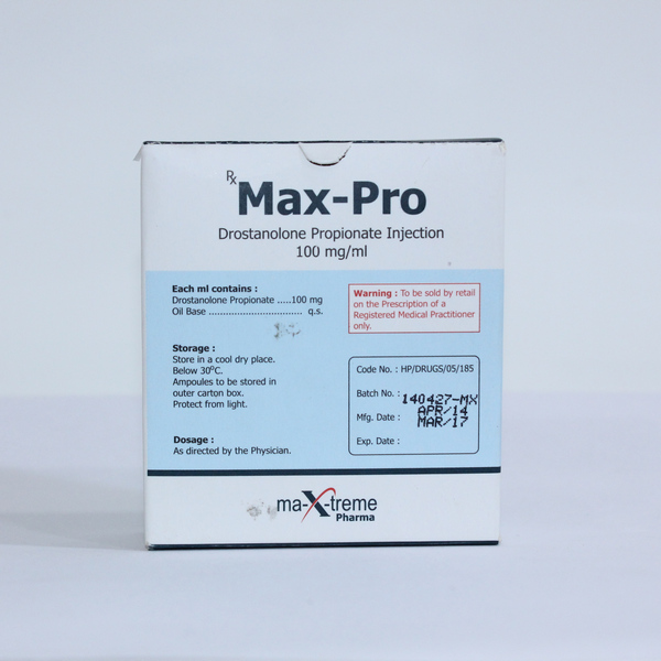 Max-Pro (Drostolone Propionate) 100mg/ml