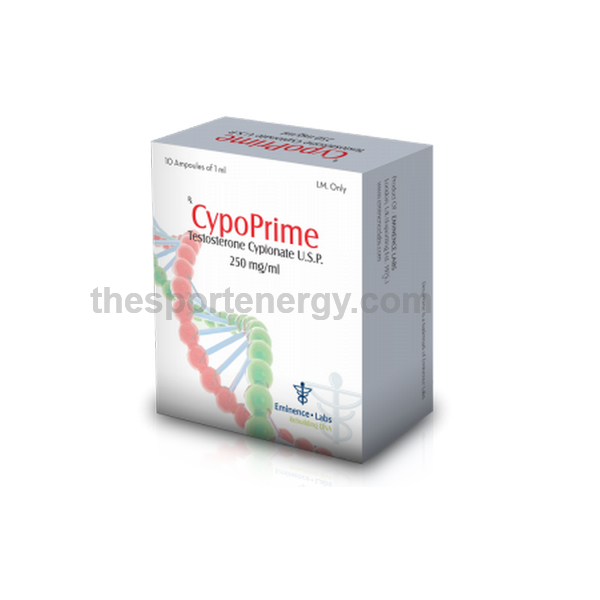 Cypoprime (Testosterone Cypionate) 250mg/ml (50 ampoules)
