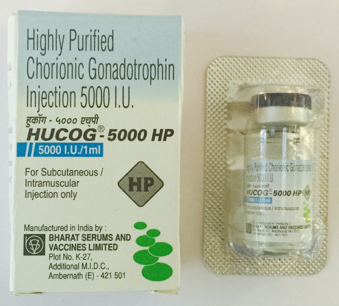 Human Chorionic Goandotrophin (HCG) 5000 IU